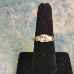 Tacori Silver and CZ Ring